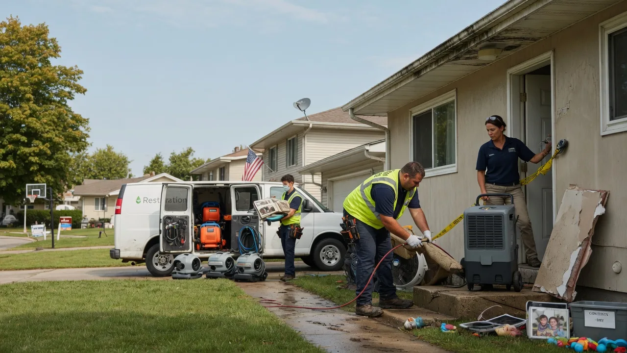 Water Damage Restoration in Fenton, IL near me